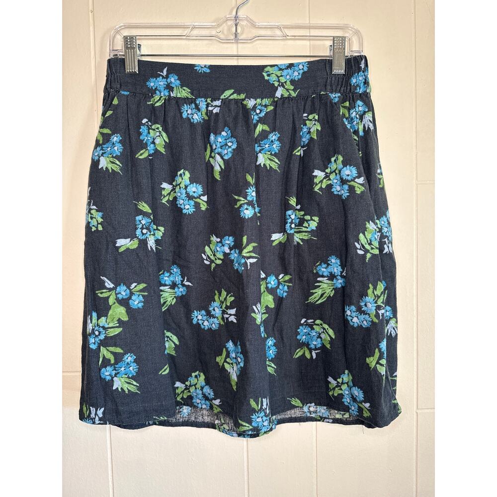 Loft outlet floral skirt with pockets small